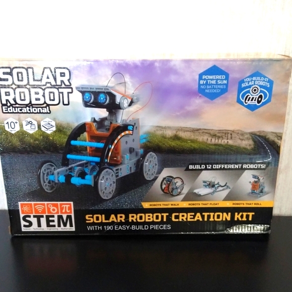 stem Toys New Solar Robot Creation Kit Poshmark